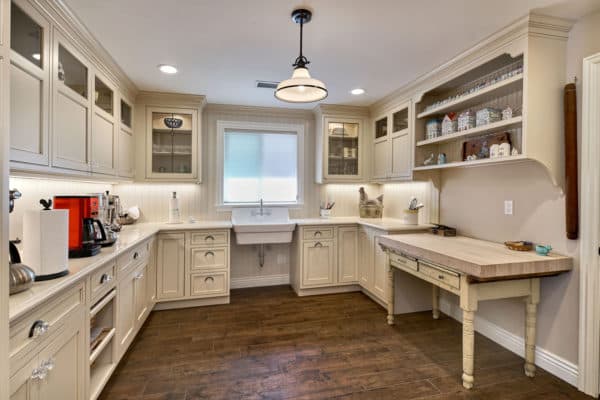 Antique White Custom Cabinets