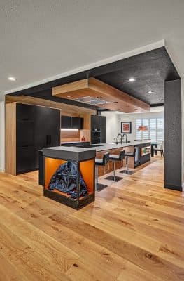 Harley Davidson Inspired Kitchen