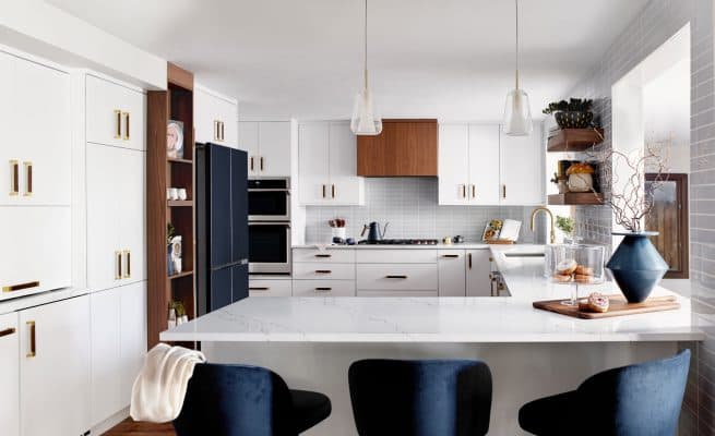 Mid Century Modern Family Kitchen