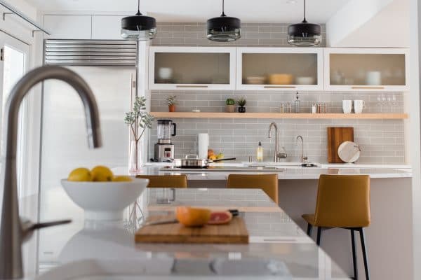 Simply White Terrace Kitchen