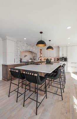 Transitional Acorn Alabaster Kitchen