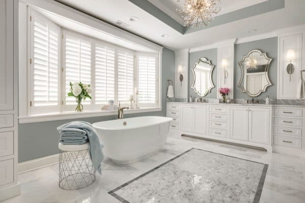 Upscale Luxurious Primary Bathroom